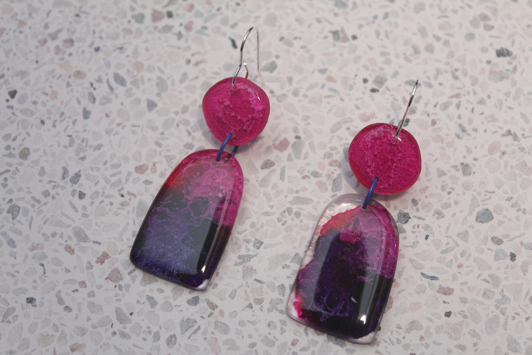 Galaxy Drop Dangle
