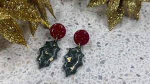 Holly Jolly Small Stud Dangles